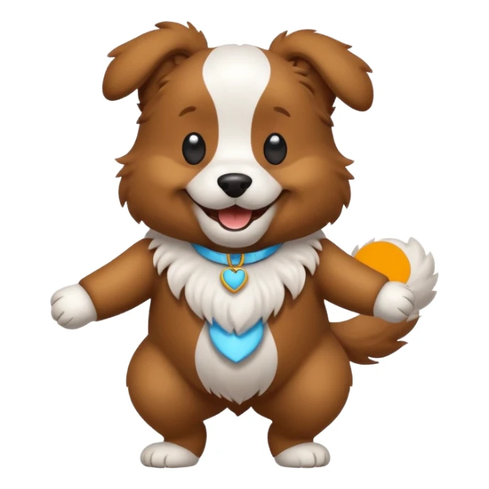 ik wil een hond die danst sticker