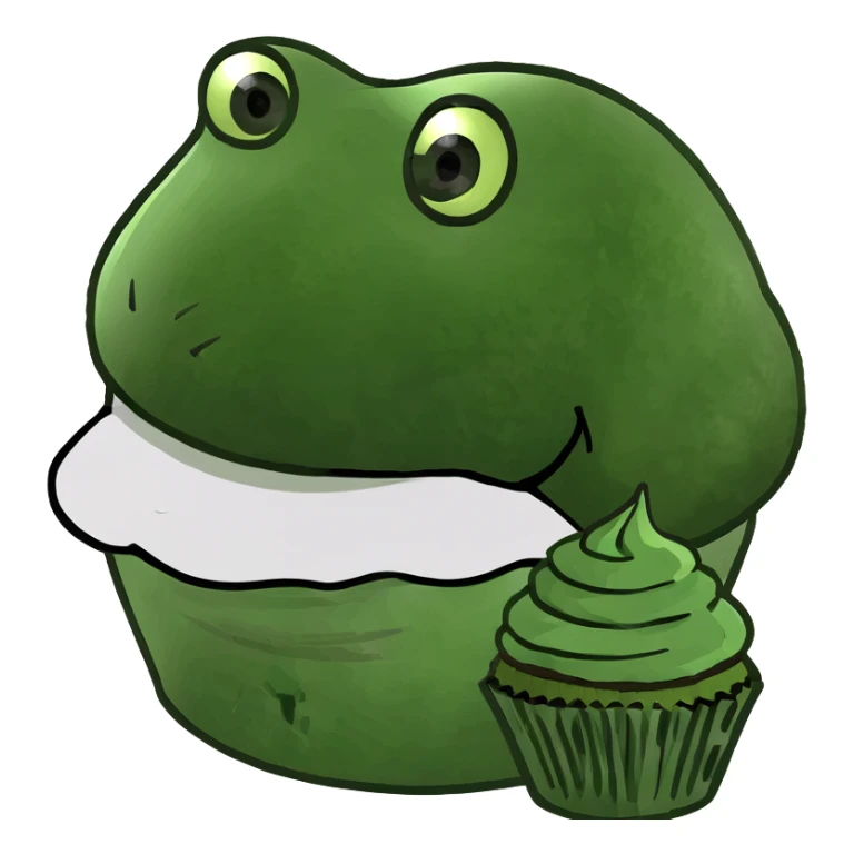 Frosted Cupcake with the name Sydney on it sticker