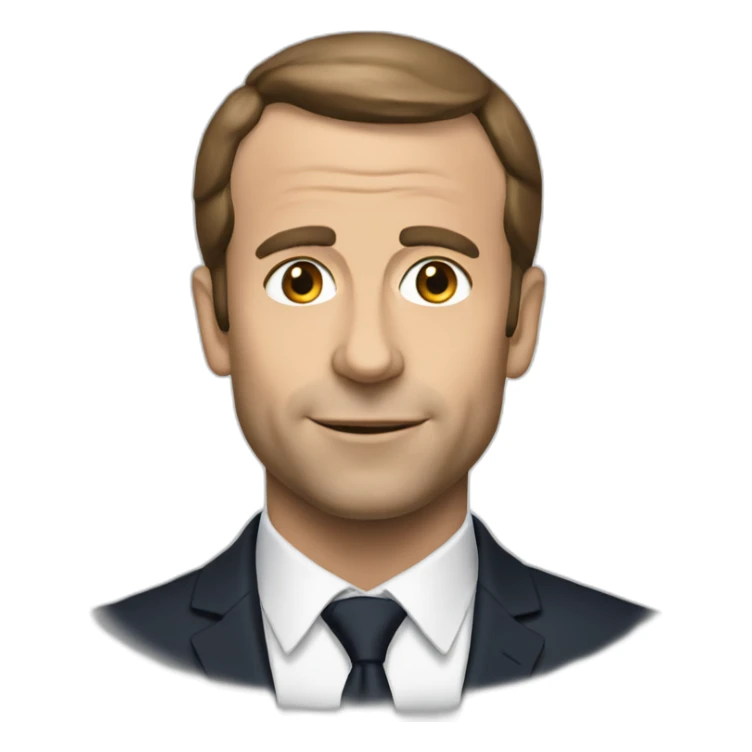 macron sticker