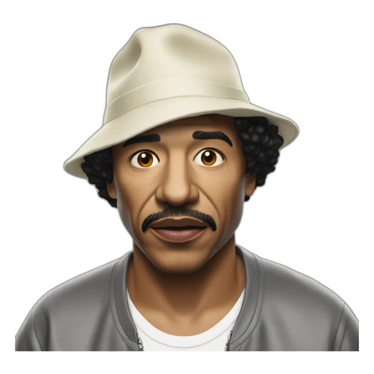 Menace Santana french rap sticker