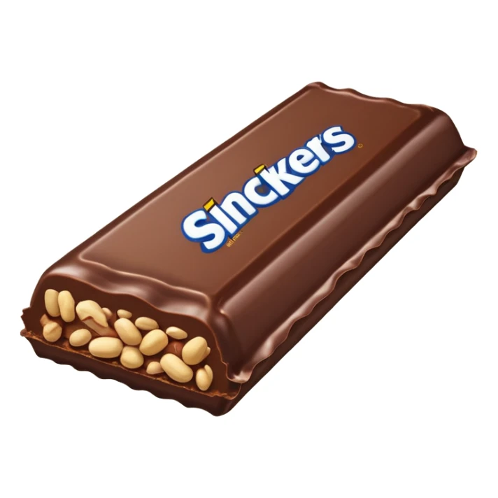 Snickers emoji sticker