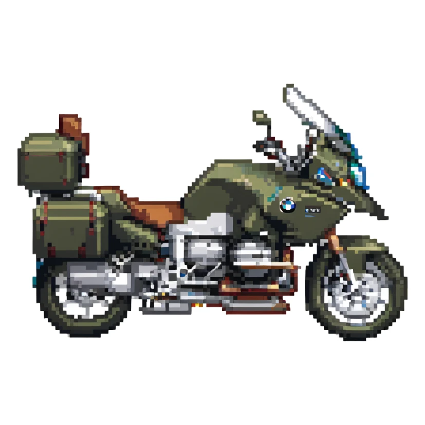 BMW RT1200 touring motorcycle sticker