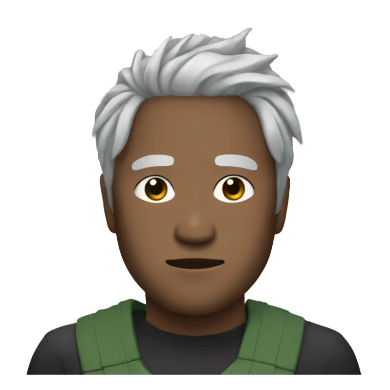 Suguru Geto with loose hair  sticker