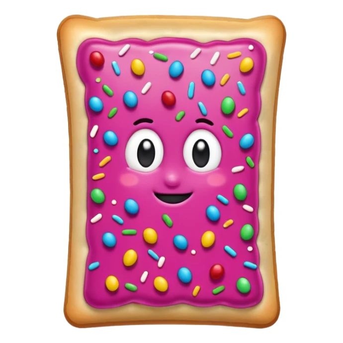 wild berry pop tart sticker