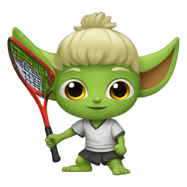 padel little yoda sticker