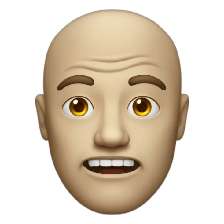 Scary Scary Scary man sticker