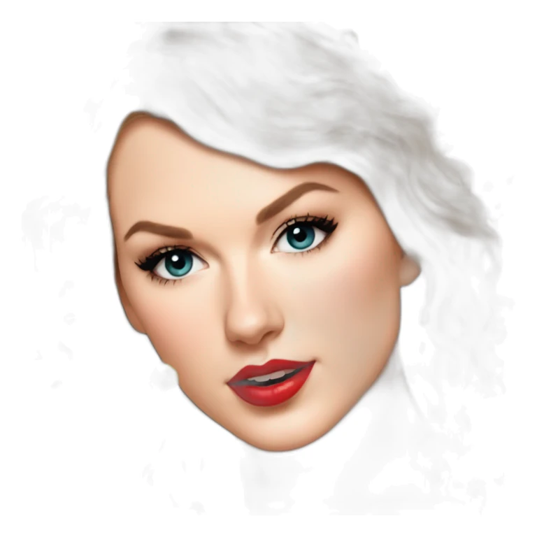 taylor-swift-selfie-milk-on-face-dripping sticker
