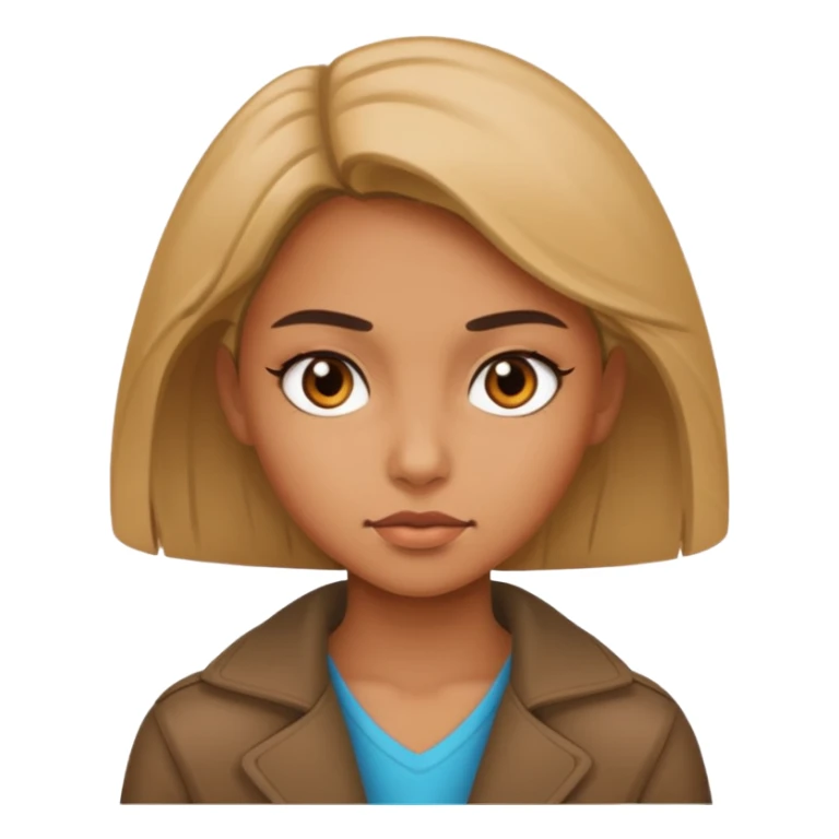 Girl with attitude  sticker