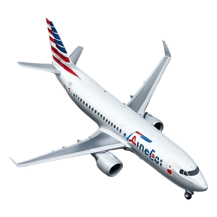 Single American Airlines 737 Max 8 sticker