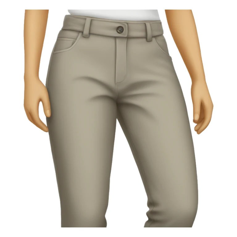 women's trousers sticker