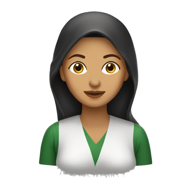 algerian woman sticker