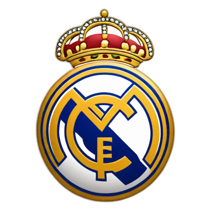 Real madrid logo sticker
