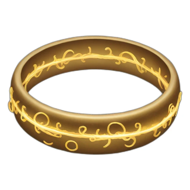 the one ring sticker