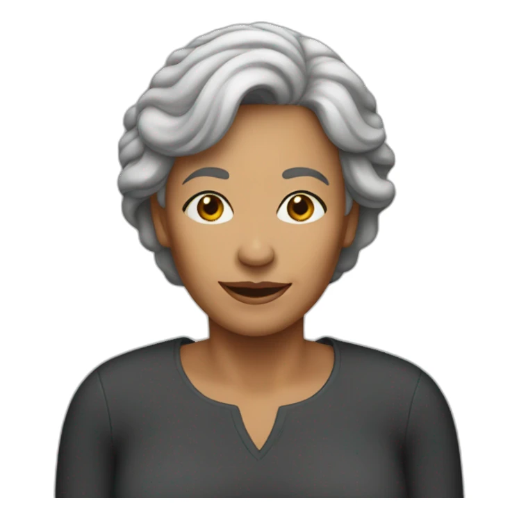 a woman 64 years old sticker