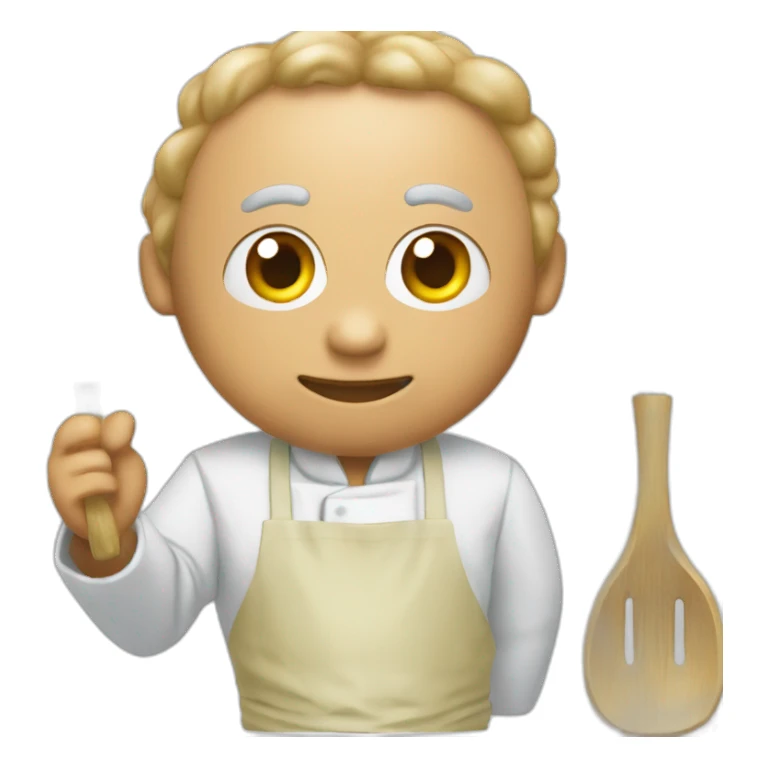 Un Poulpe qui cuisine sticker