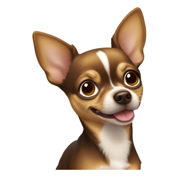 Chihuahua brown sticker