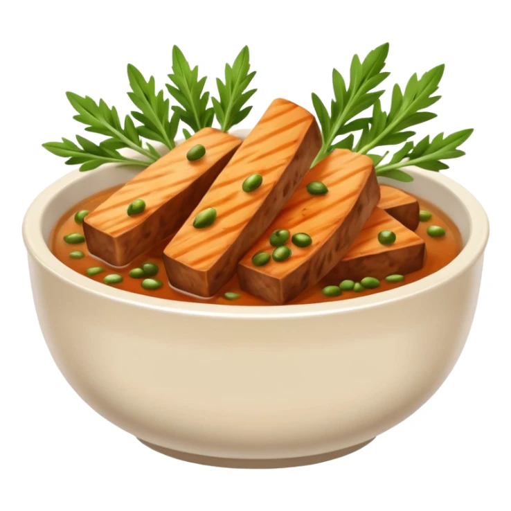 brown stock in bowl sticker