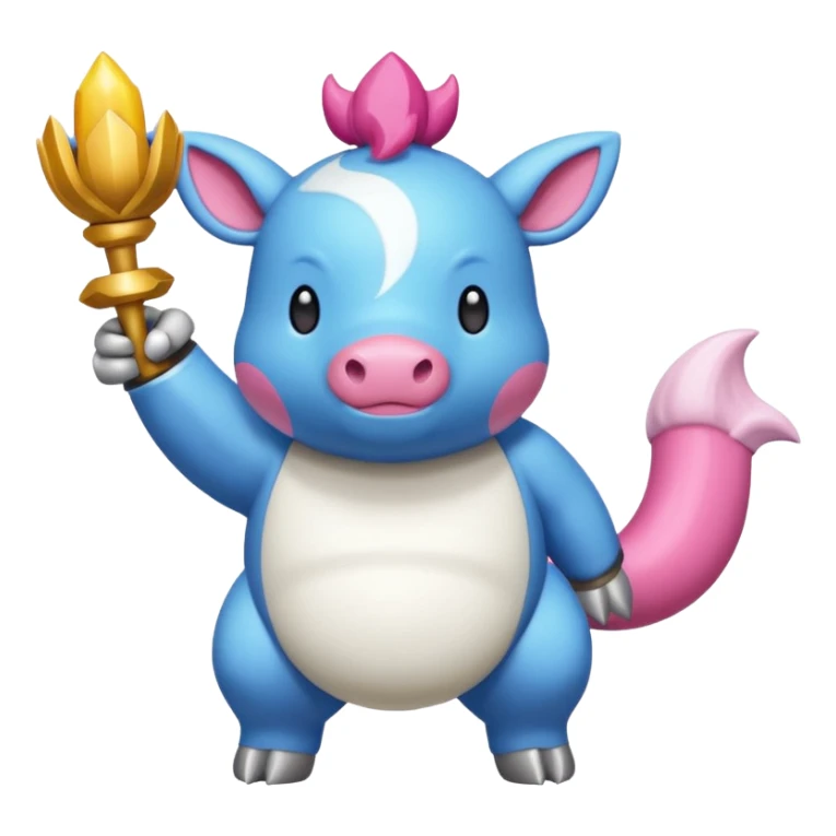 Baxcalibur-Miltank-Palpitoad-fusion sticker