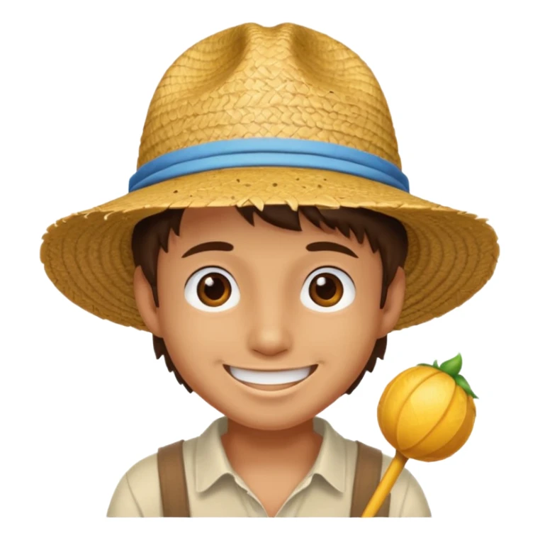 Ruffy macht den rasenschuriken sticker