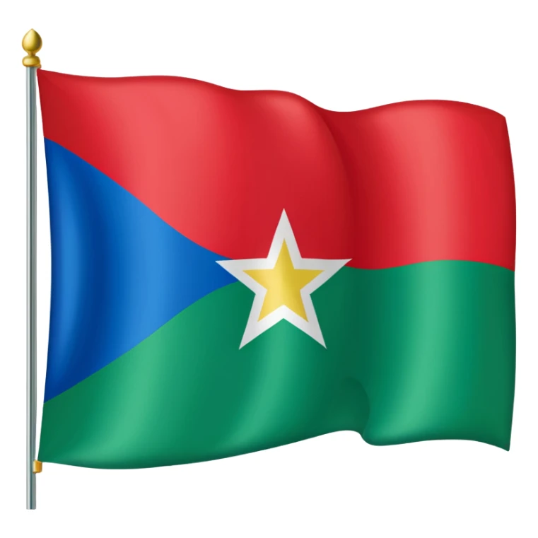  dagestan flag red blue green sticker