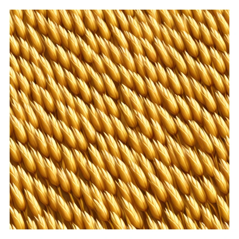 isometric field of wheat sticker