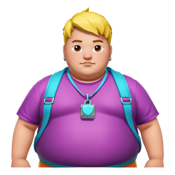 Fortnite person that really fat sticker