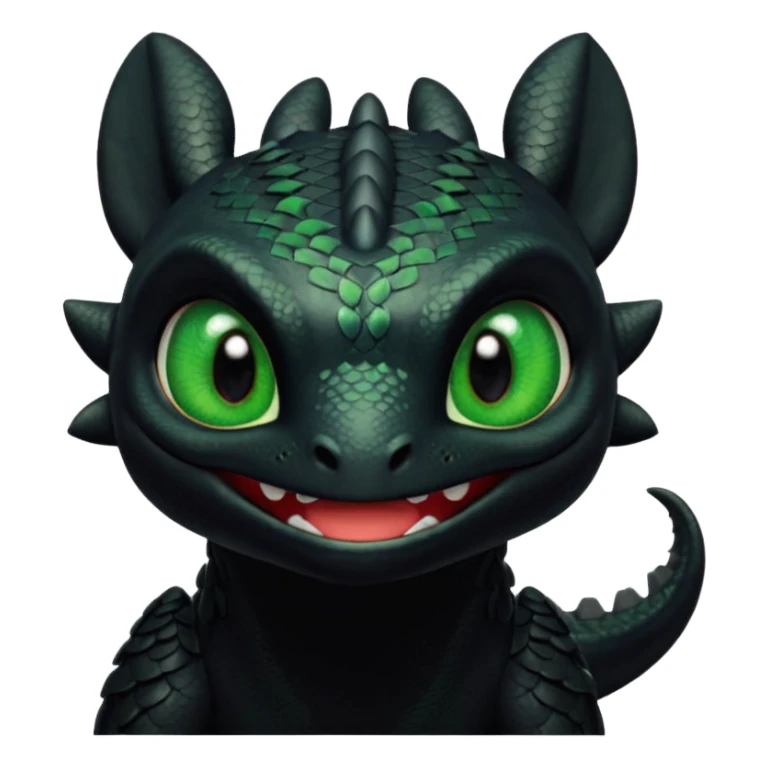 Toothless from how to train your dragon sticker