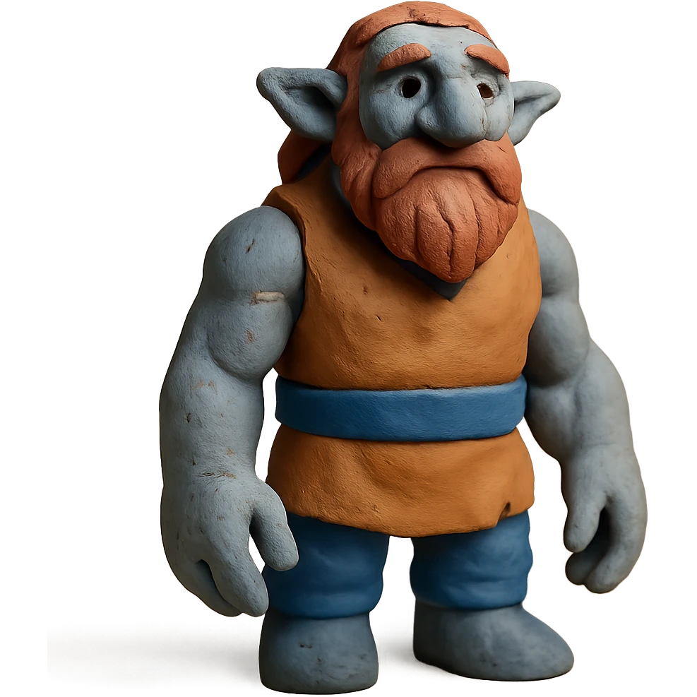 firbolg with grey skin emoji