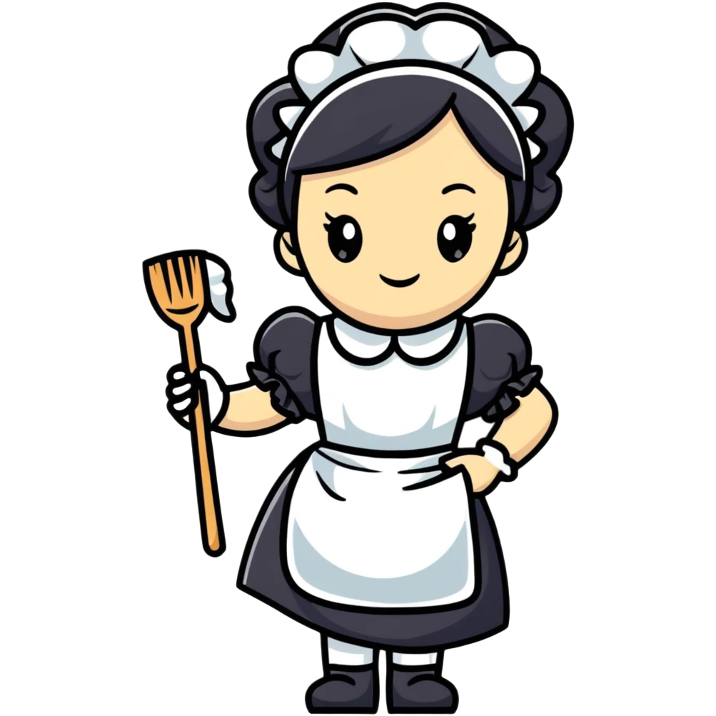 maid character emoji
