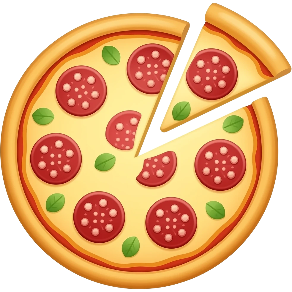 Pizza emoji