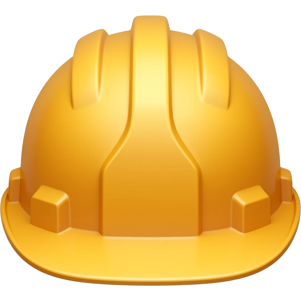 Worker hat emoji