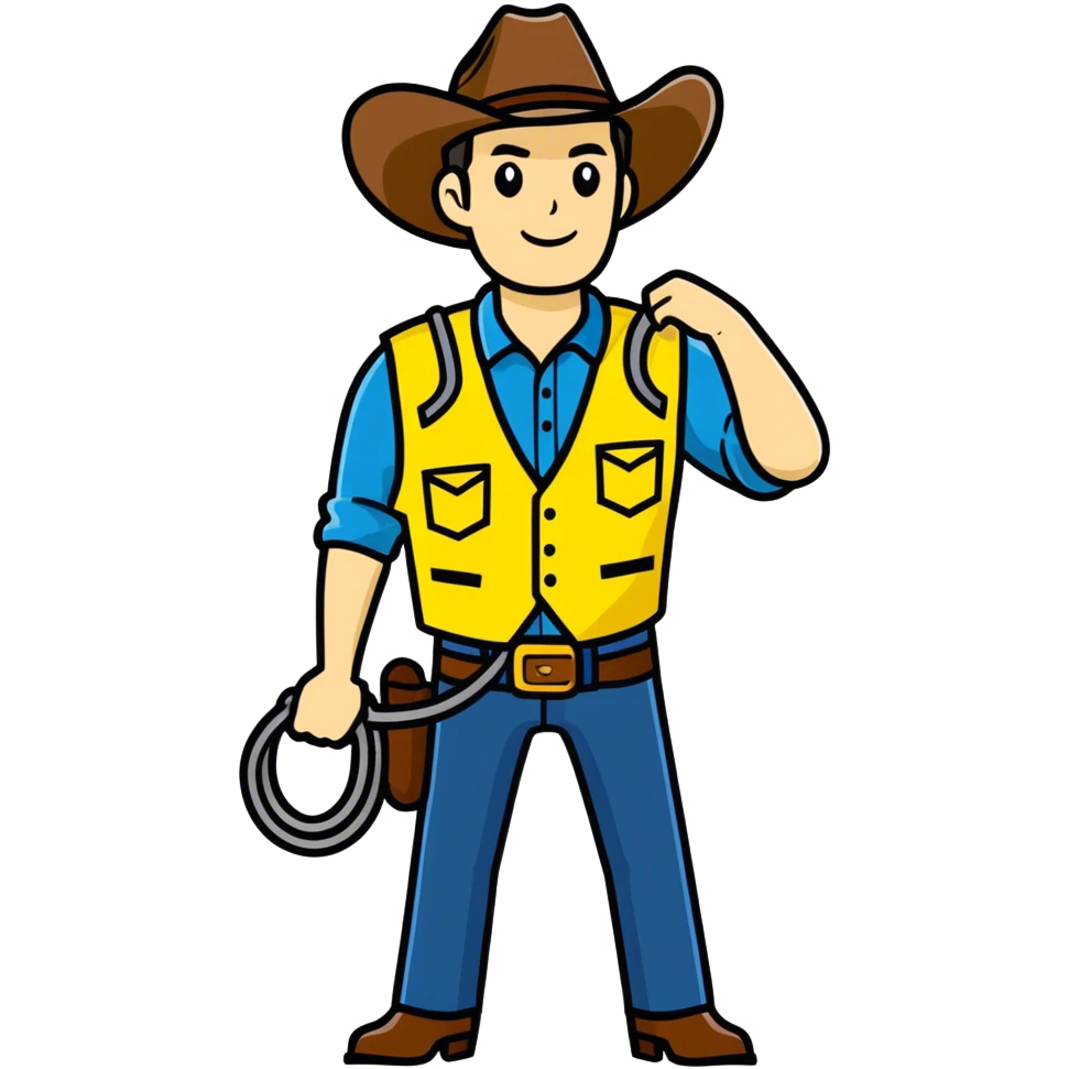 Costco cowboy emoji