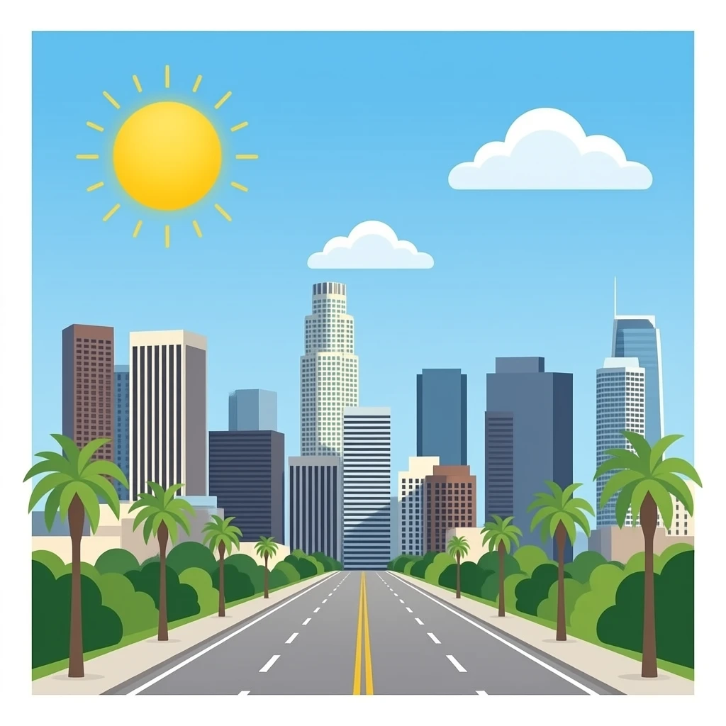 Los Angeles emoji