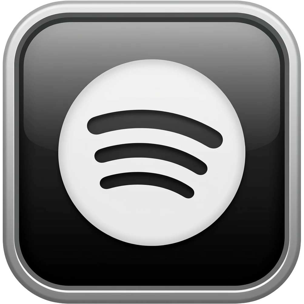 creer moi une icone spotify faconil fond emoji