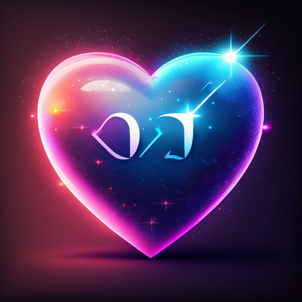 food heart emoji, shiny, with sparkles emoji