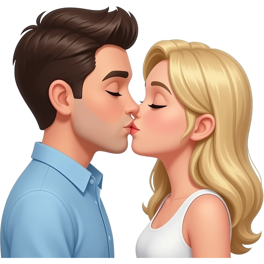 Kissing emoji