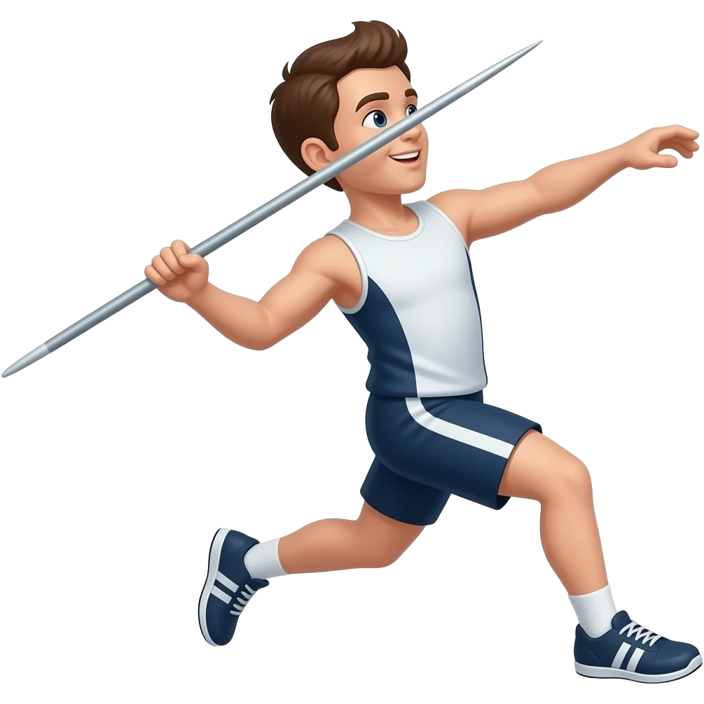 Throwing javelin emoji