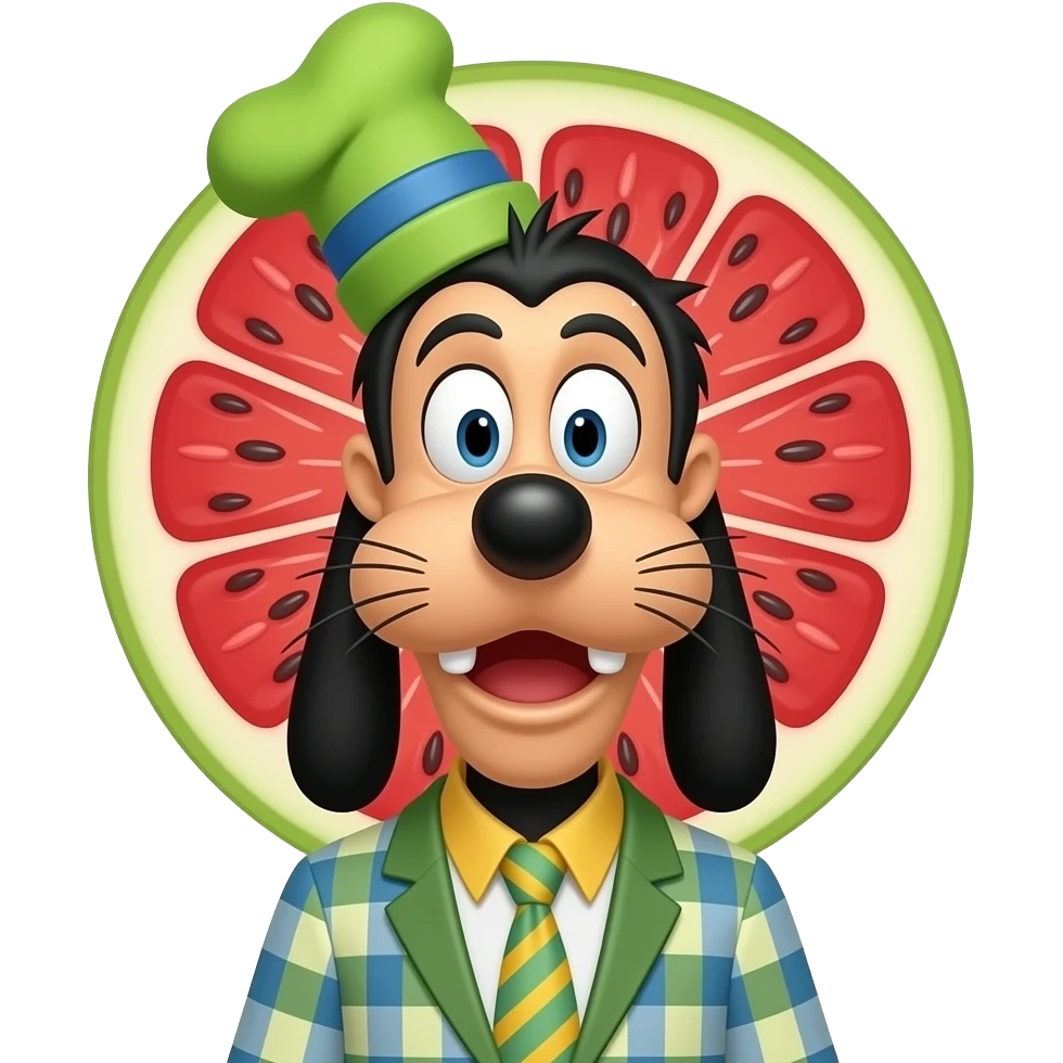 Goofy ahh guy who is very fruity emoji