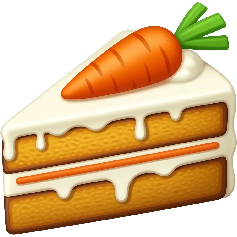 Carrot Cake emoji