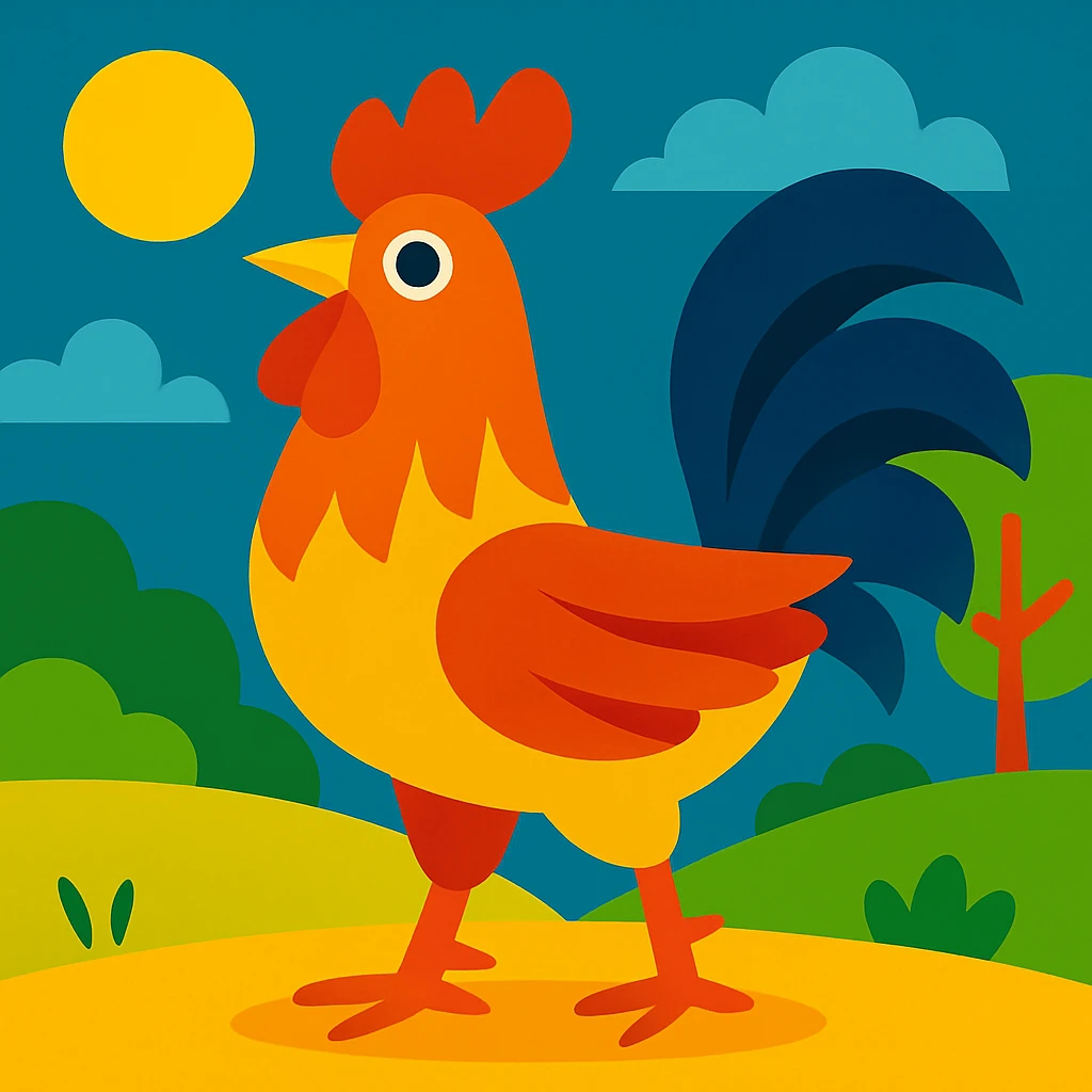 Rooster emoji