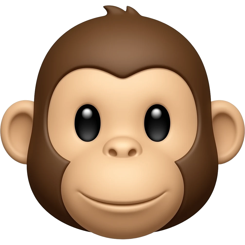 Monkey face emoji