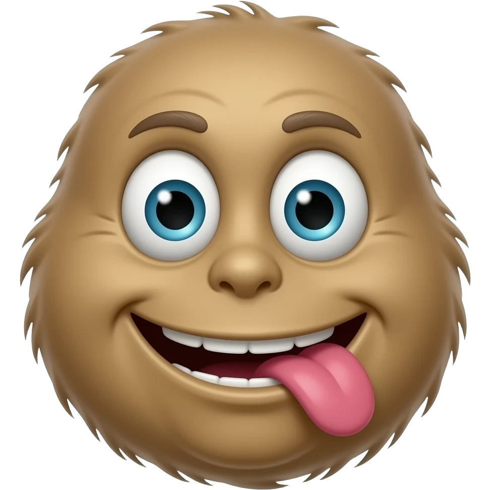 Silly goofy goober emoji