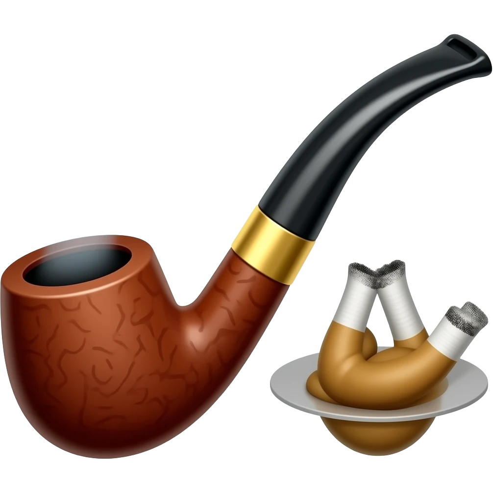 Smoke pipe emoji