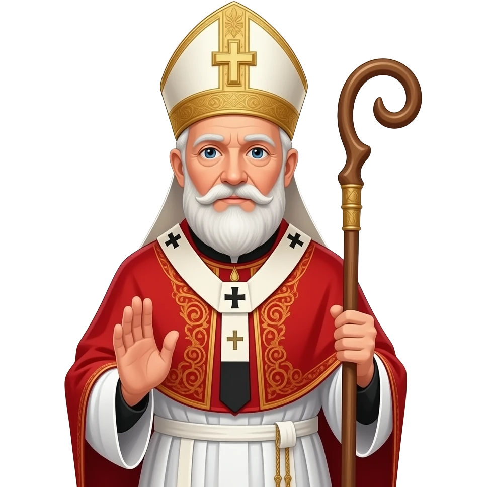 The Christian Patriarch emoji