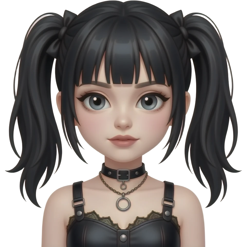 goth firl emoji