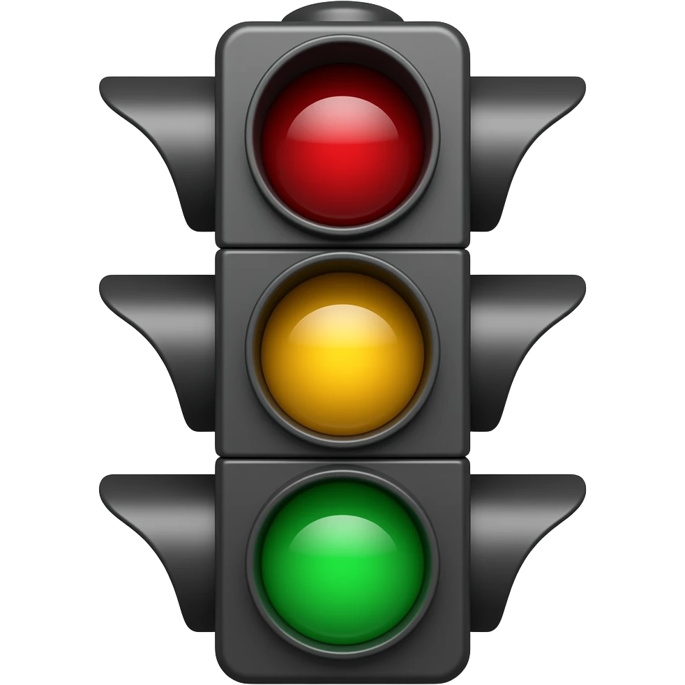 traffic light emoji