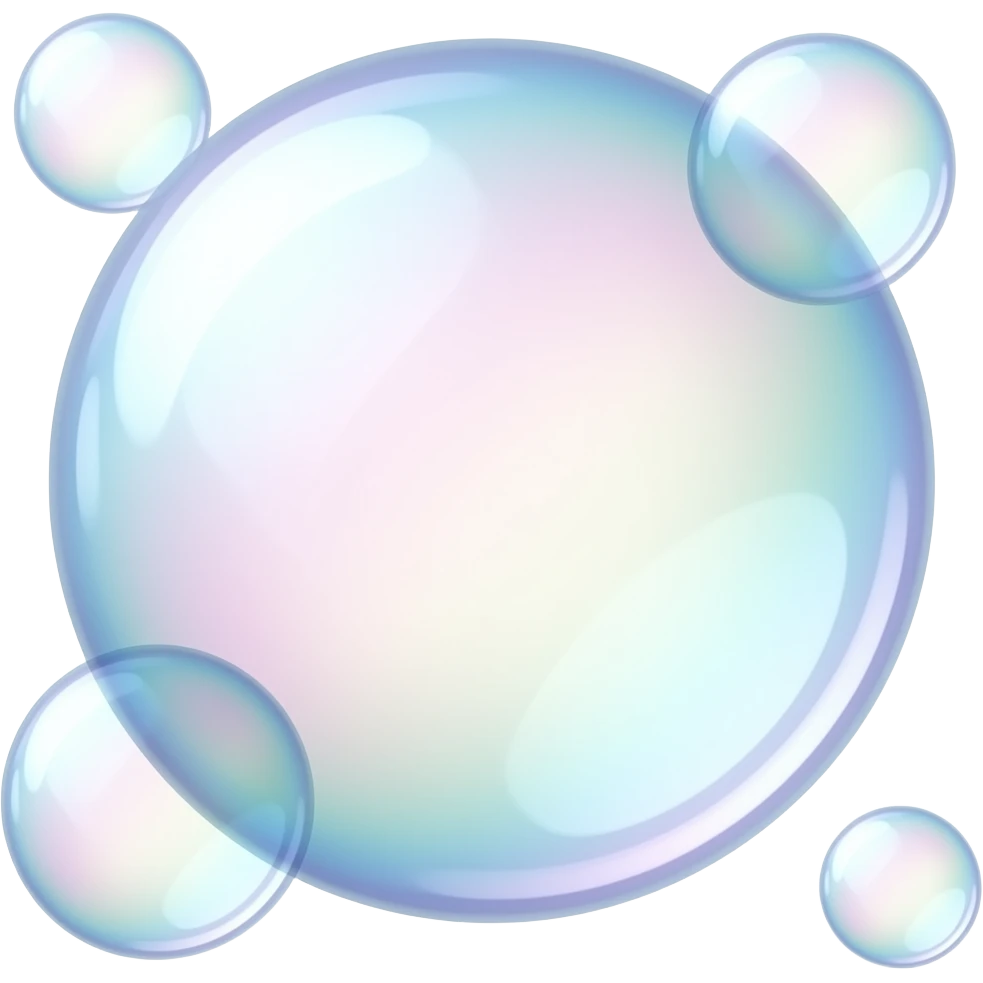clean bubbles fly emoji
