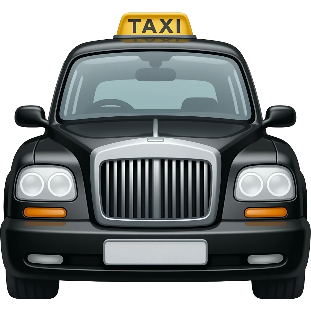 Limousine Taxi emoji