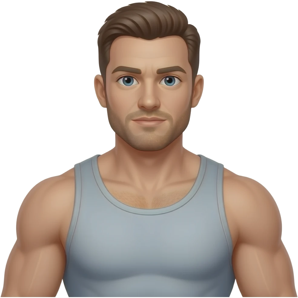 Homme musclé emoji
