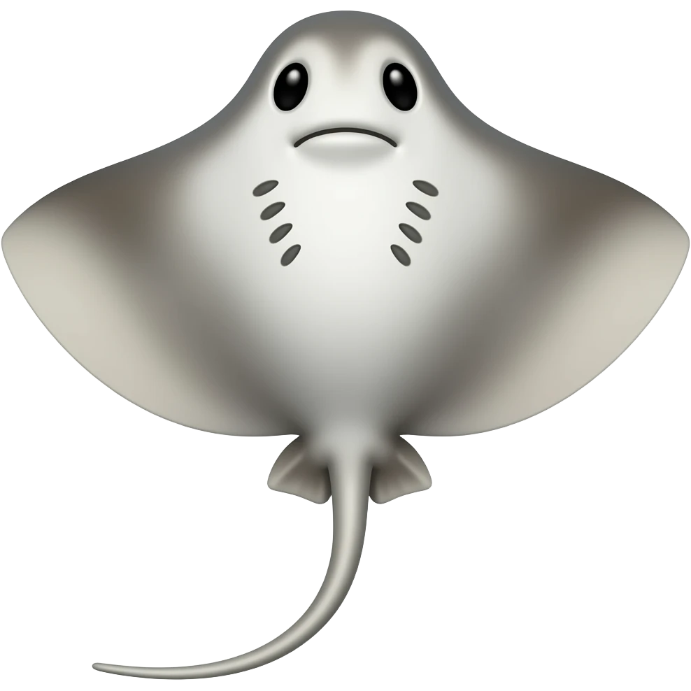 stingray emoji